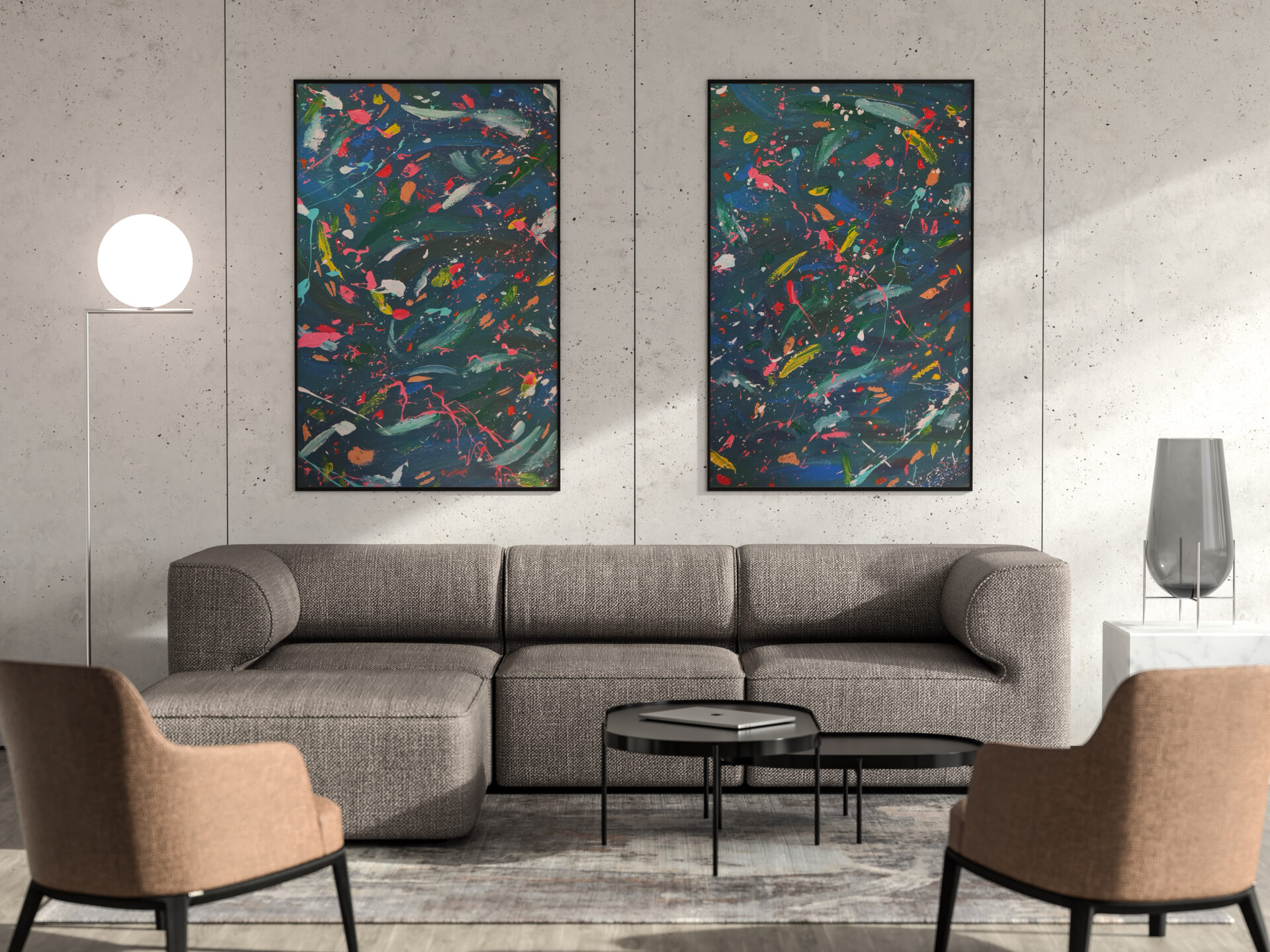 Modern Poster Mockup Vol.7 by Anthony Boyd Graphics